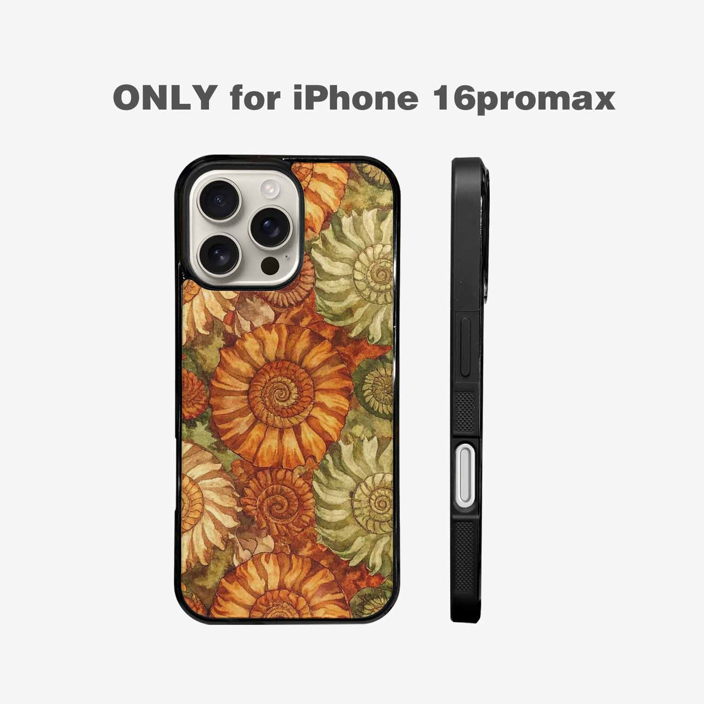 iPhone 16 Pro Max Case — Tie Dye Earth Tones Blended Overlapping, Custom Print Case Cover