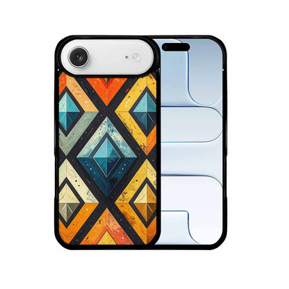 iPhone 17 Air Case — Vintage Summer Diamond Retro Vintage, Custom Print Case Cover
