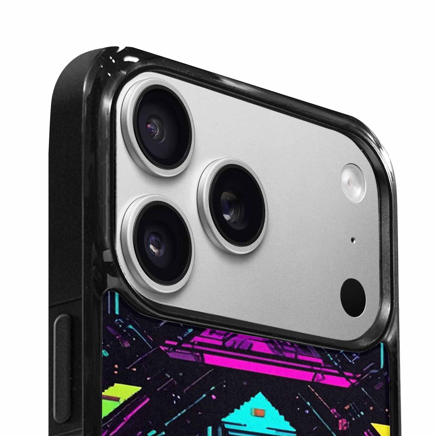 iPhone 17 Pro Max Case — Retro Pixel Art Pattern, Retro Vintage, Personalized Phone Case
