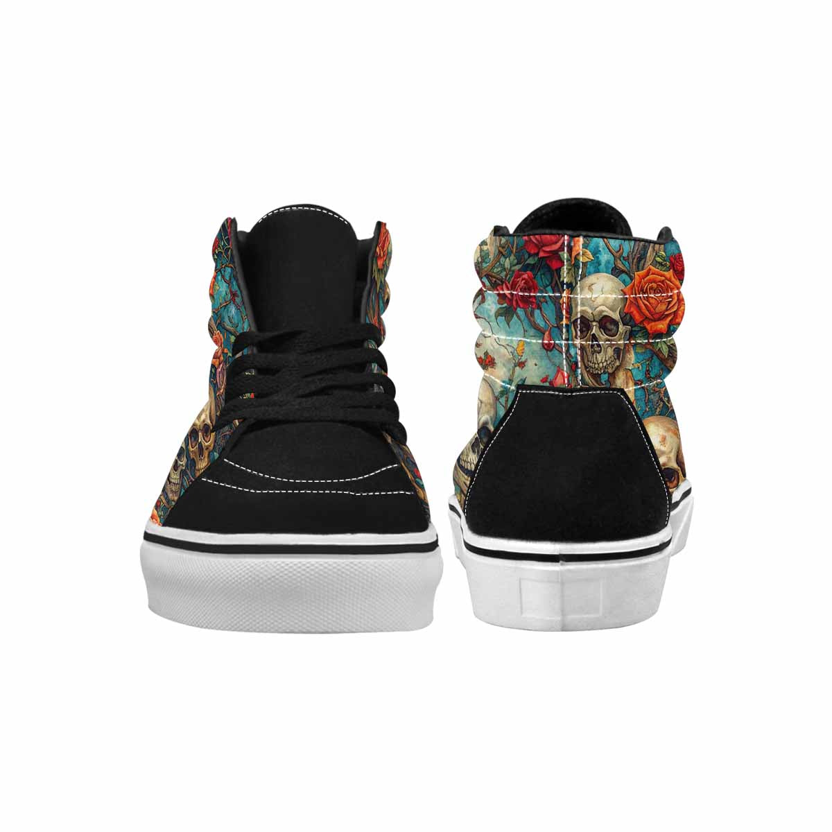 MEN'S More Overlapping Ontop Each High Top Canvas Cottagecore Custom Sneakers
