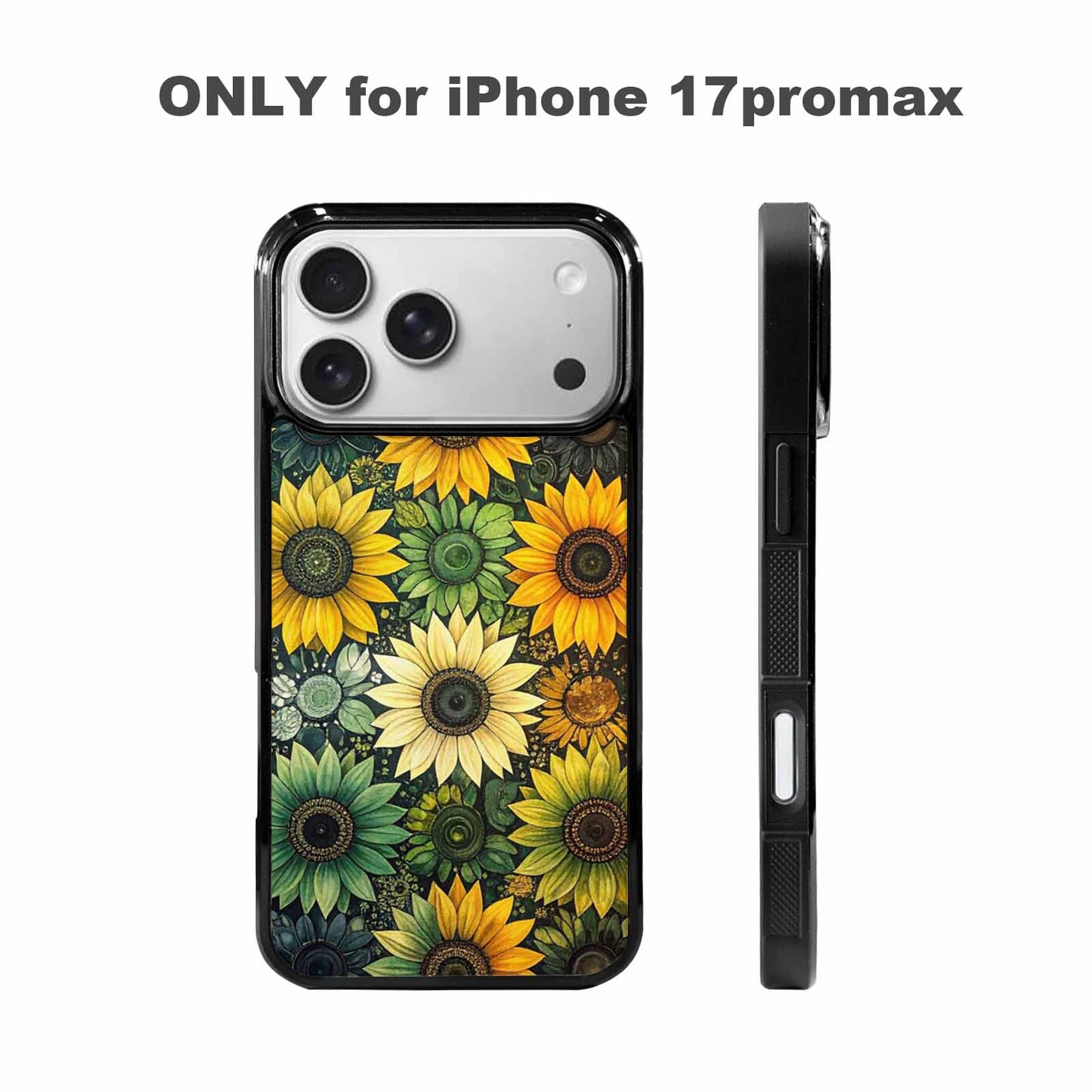 iPhone 17 Pro Max Case — Blend Melt Them Together Floral, Custom Designed Case Cover