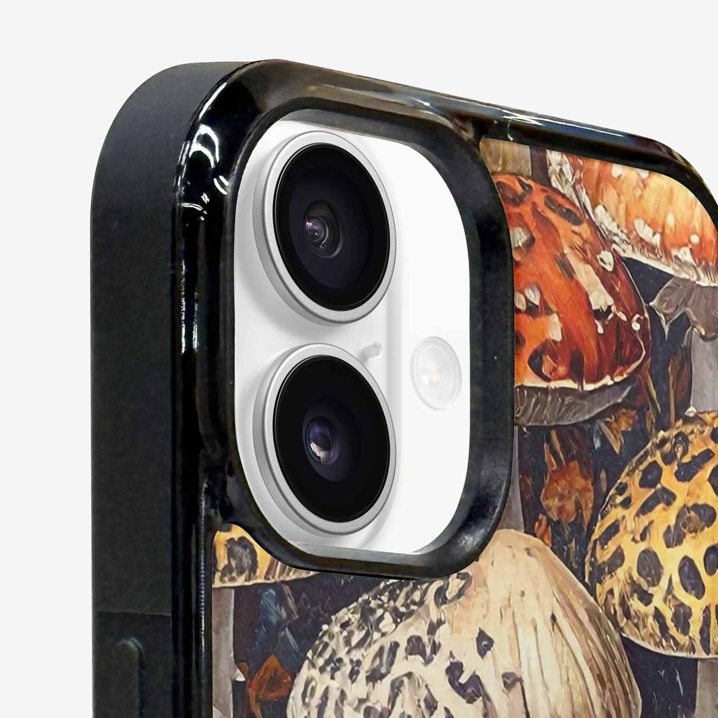 iPhone 16 Case — Mushrooms Pattern Hundreds Of, Unique Phone Case Design