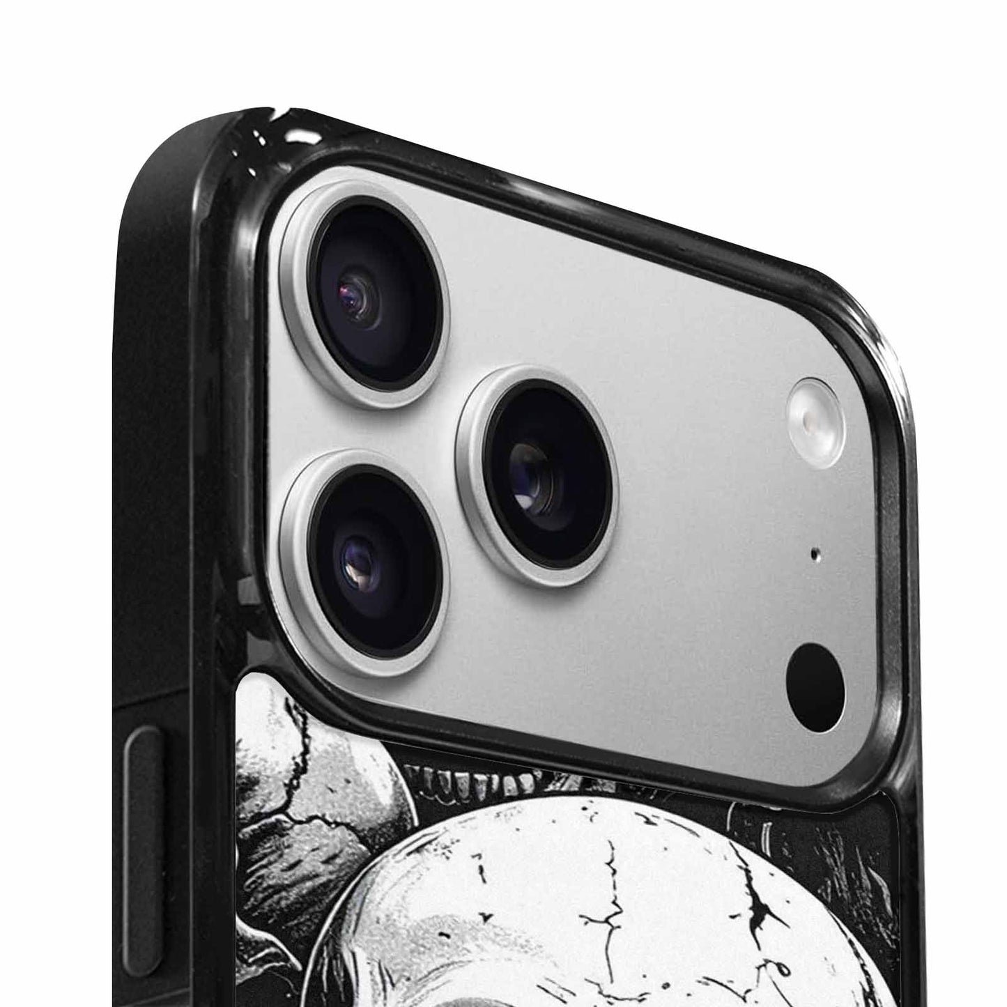 iPhone 17 Pro Max Case — Skull Dark Art Gothic Print Gothic, Custom Designed Case Cover