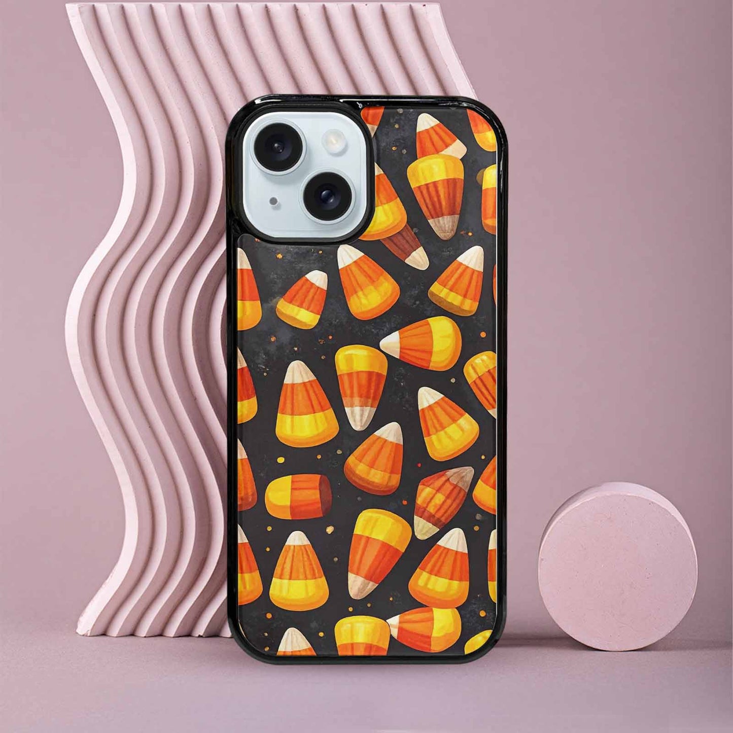 iPhone 15 Case — Halloween Art Print Edge To Edge, Custom Print Case Cover