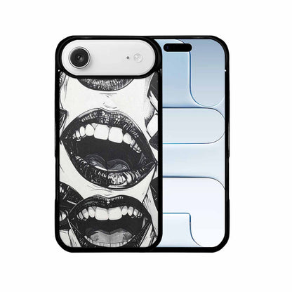 iPhone 17 Air Case — Seamless Repeating Pattern Of Overlapping Cartoon, Custom Designed Case Cover