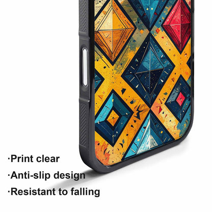 iPhone 17 Pro Case — Vintage Summer Diamond Retro Vintage, Custom Made Phone Cover