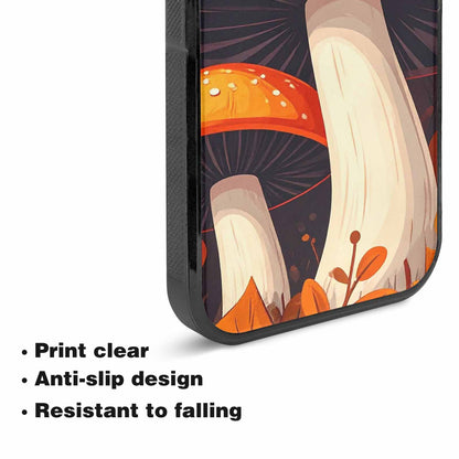 iPhone 15 Plus Case — Bold Autumn Mushroom Bold Autumn Mushroom, Personalized Phone Case