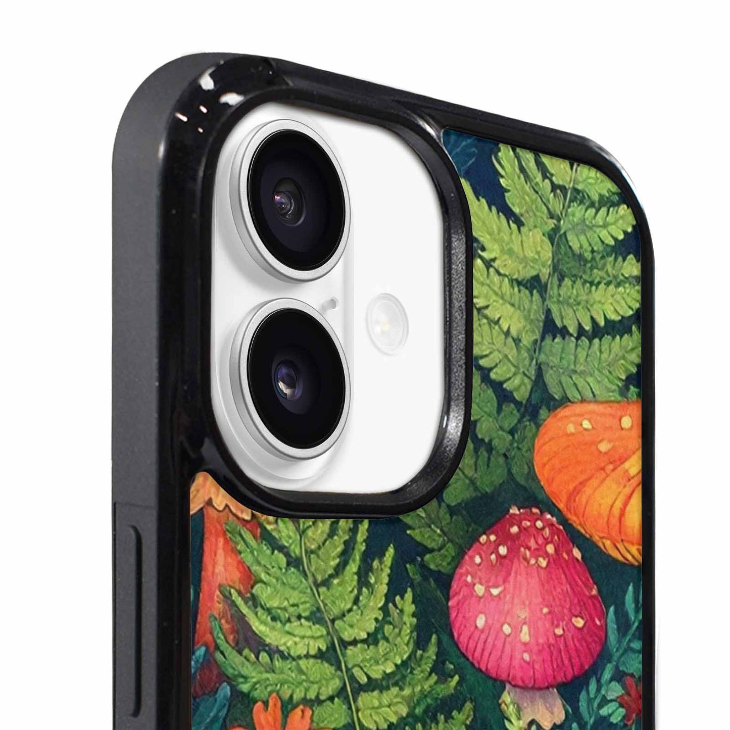 iPhone 17 Case — Mushrooms Botanicalmushrooms P Vyl Floral, Customized Protective Case
