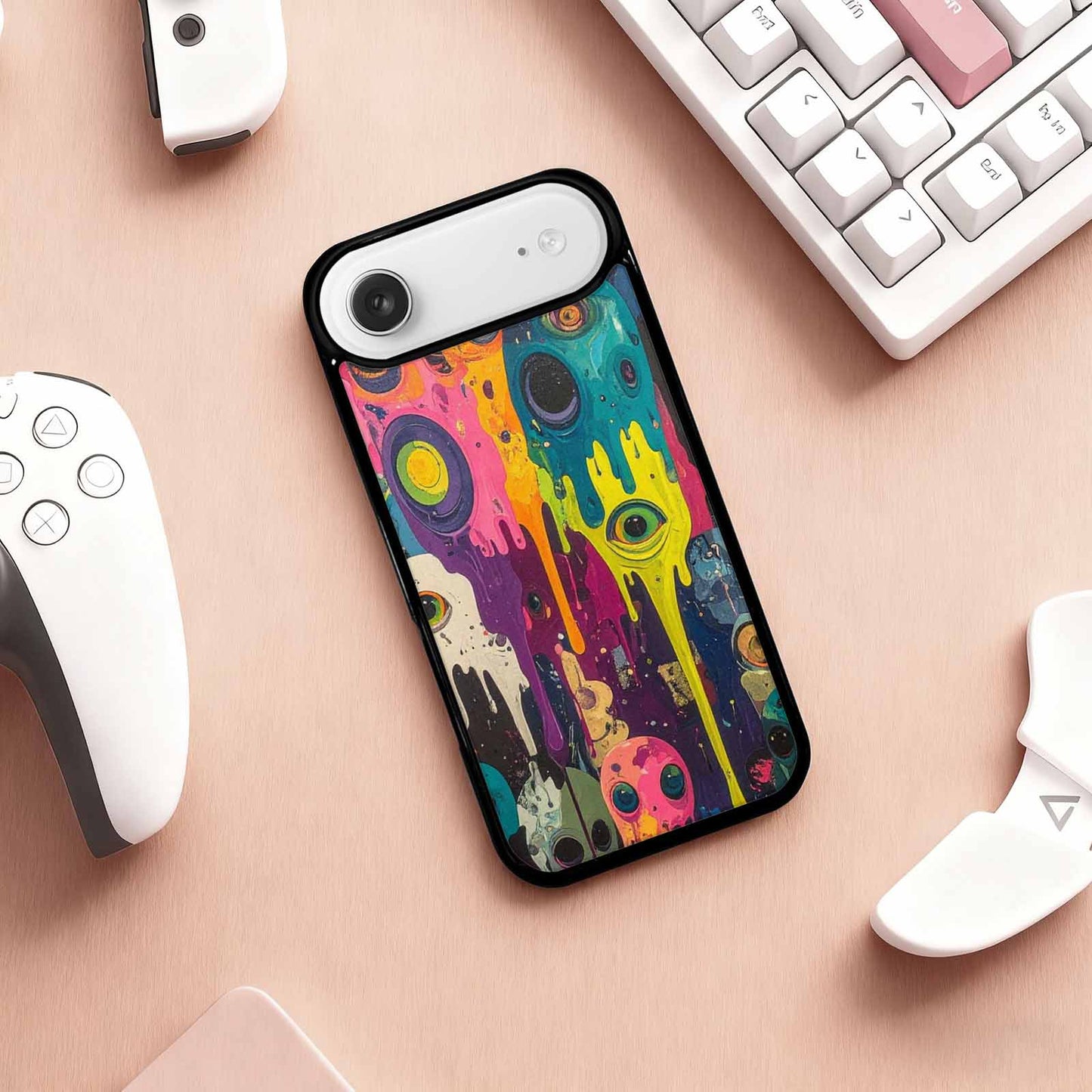 iPhone 17 Air Case — Aliens Camomelting Aliens Patt Z0f Alien, Original Design Phone Case