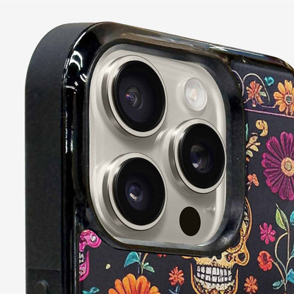 iPhone 16 Pro Max Case — Colorful Dia De Los Muertos Sugar, Custom Designed Case Cover