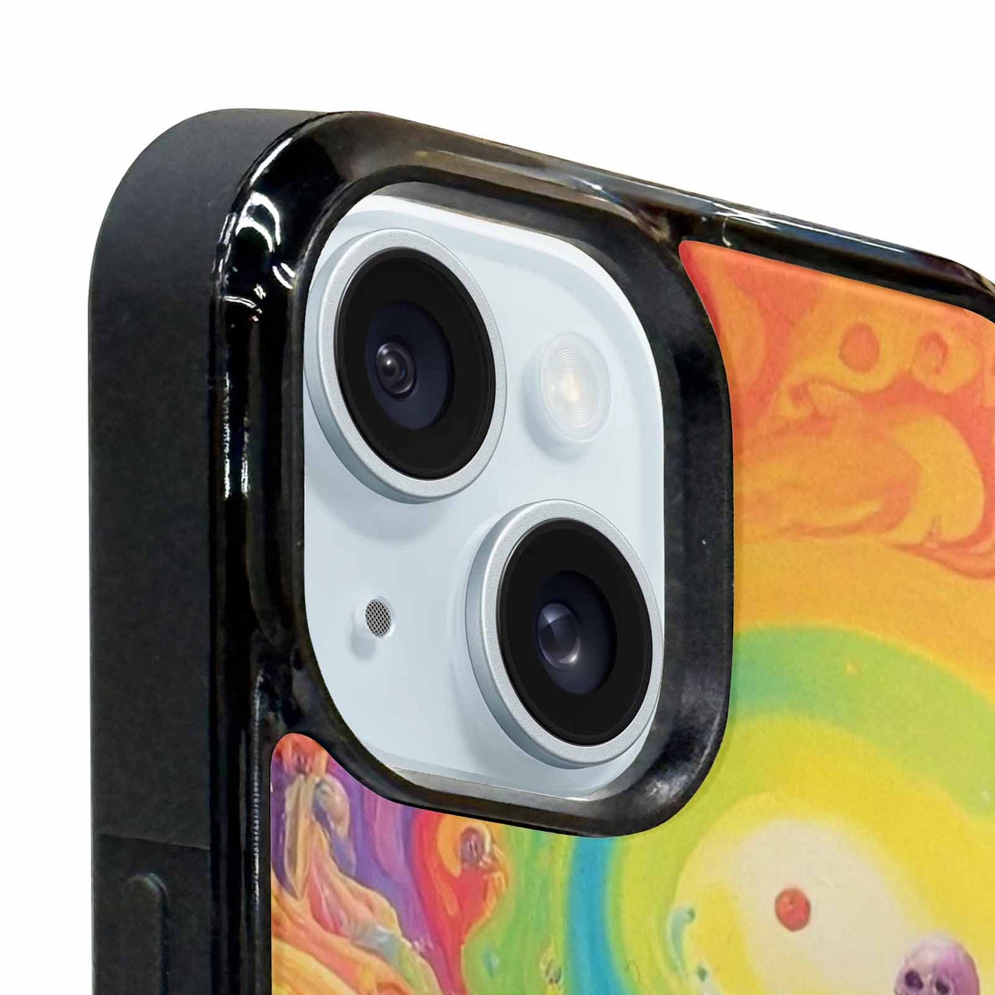 iPhone 15 Plus Case — Aliens Tie Dyemelting Aliens P, Custom Made Phone Cover