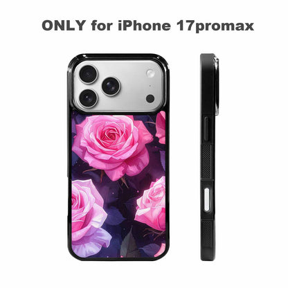 iPhone 17 Pro Max Case — Watercolor Marble Rose Watercolor Abstract, Personalized Phone Case