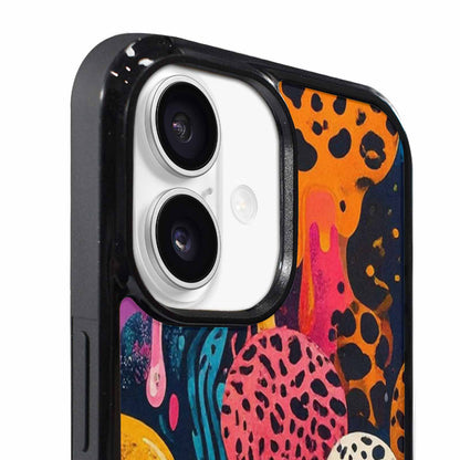 iPhone 17 Case — Melting Aliens Pattern Alien Scifi, Unique Phone Case Design