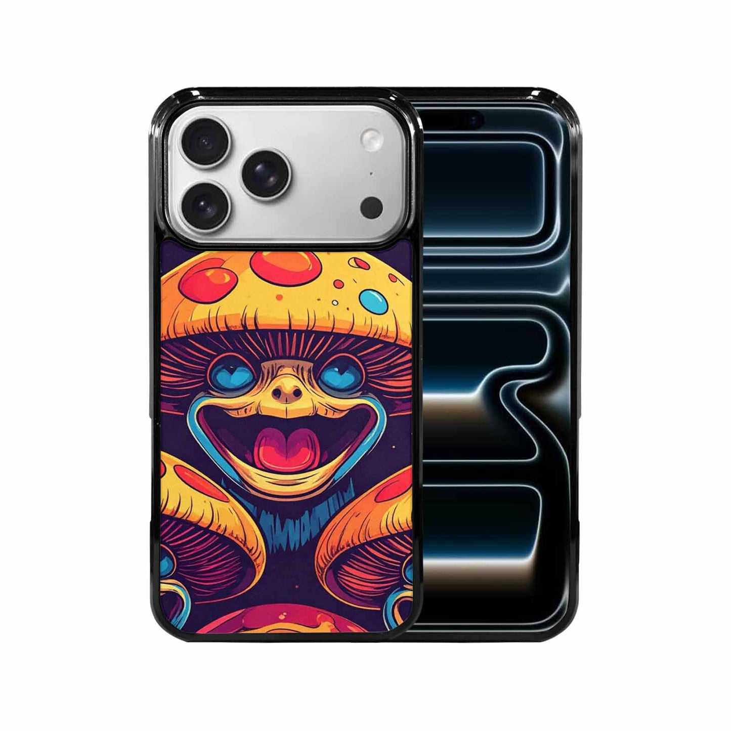 iPhone 17 Pro Max Case — Retro Mushroom Cartoon Art Retro Vintage, Custom Made Phone Cover