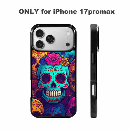 iPhone 17 Pro Max Case — Skull Dark Art Gothic Print Gothic, Custom Made Phone Cover