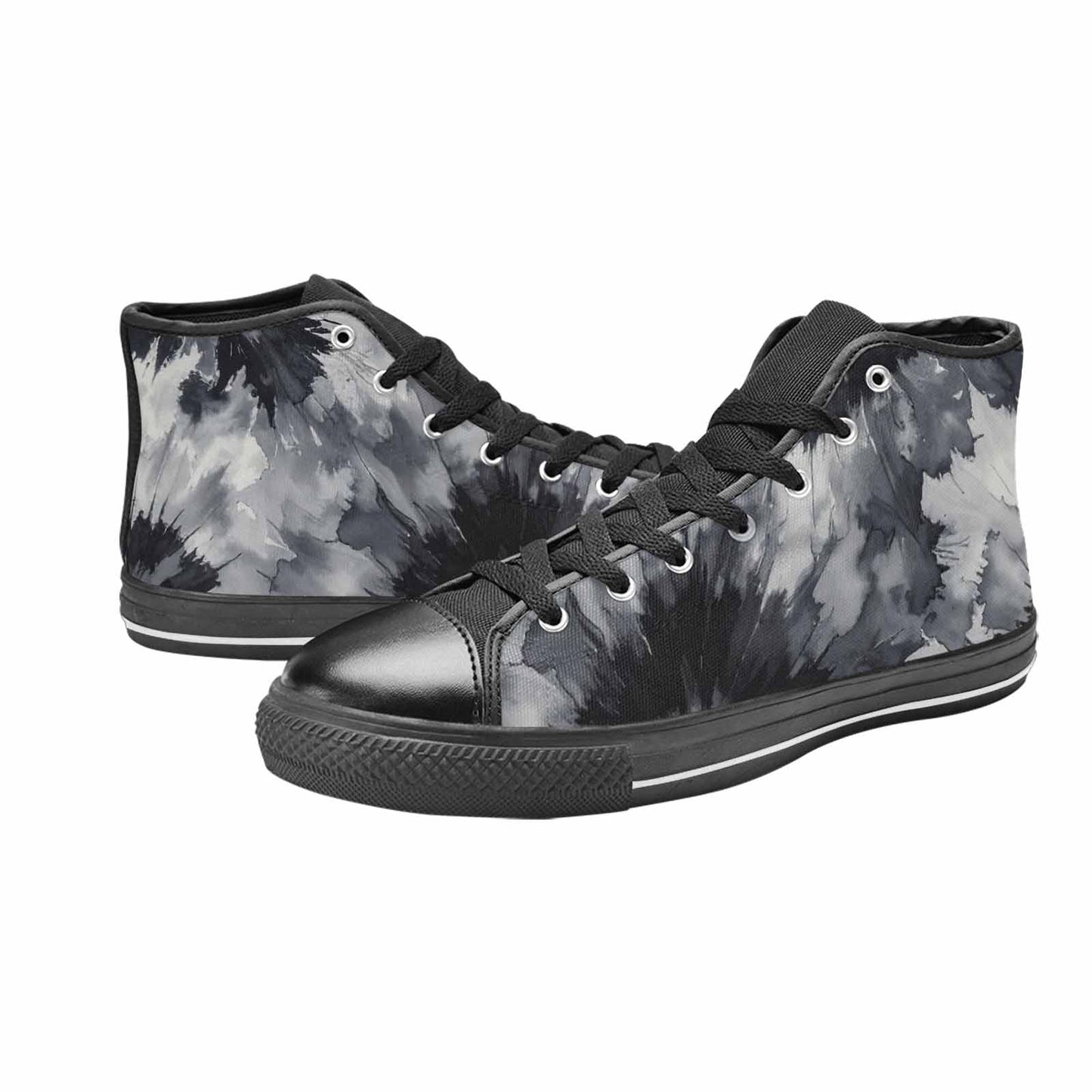 MEN'S Tie Dye - High Top Canvas Aesthetic Shoes