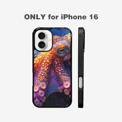 iPhone 16 Case — Octopus Tentacle Octopus Tentacle Pattern Hundreds, Custom Print Case Cover