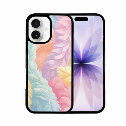 iPhone 17 Case — Zebra Pastel Rainbow Animal Print, Customized Protective Case