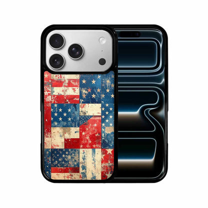 iPhone 17 Pro Case — Small American Flag Stars And Galaxy, Custom Print Case Cover