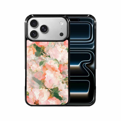 iPhone 17 Pro Max Case — Marble Floral Art Seamless Floral, Custom Designed Case Cover