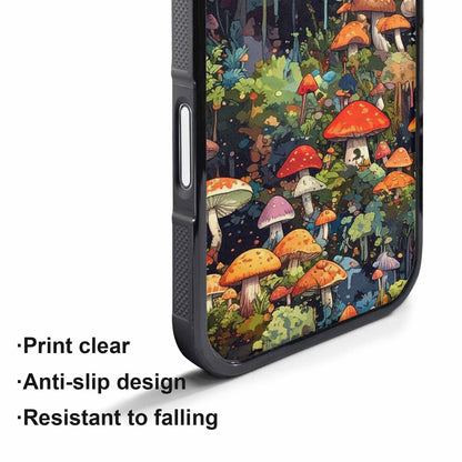 iPhone 17 Pro Max Case — Mushrooms Camomushrooms Patter Big Camo, Custom Phone Case