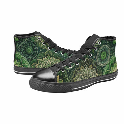 MEN'S Mandala High Top Canvas Y2K Shoes