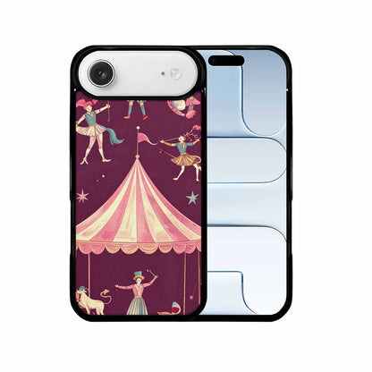 iPhone 17 Air Case — Vintage Circus Art Pattern Retro Vintage, Custom Made Phone Cover