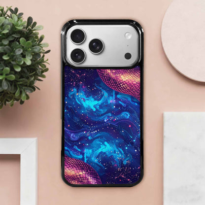 iPhone 17 Pro Max Case — Galaxy Snake Print Galaxy Space, Original Design Phone Case