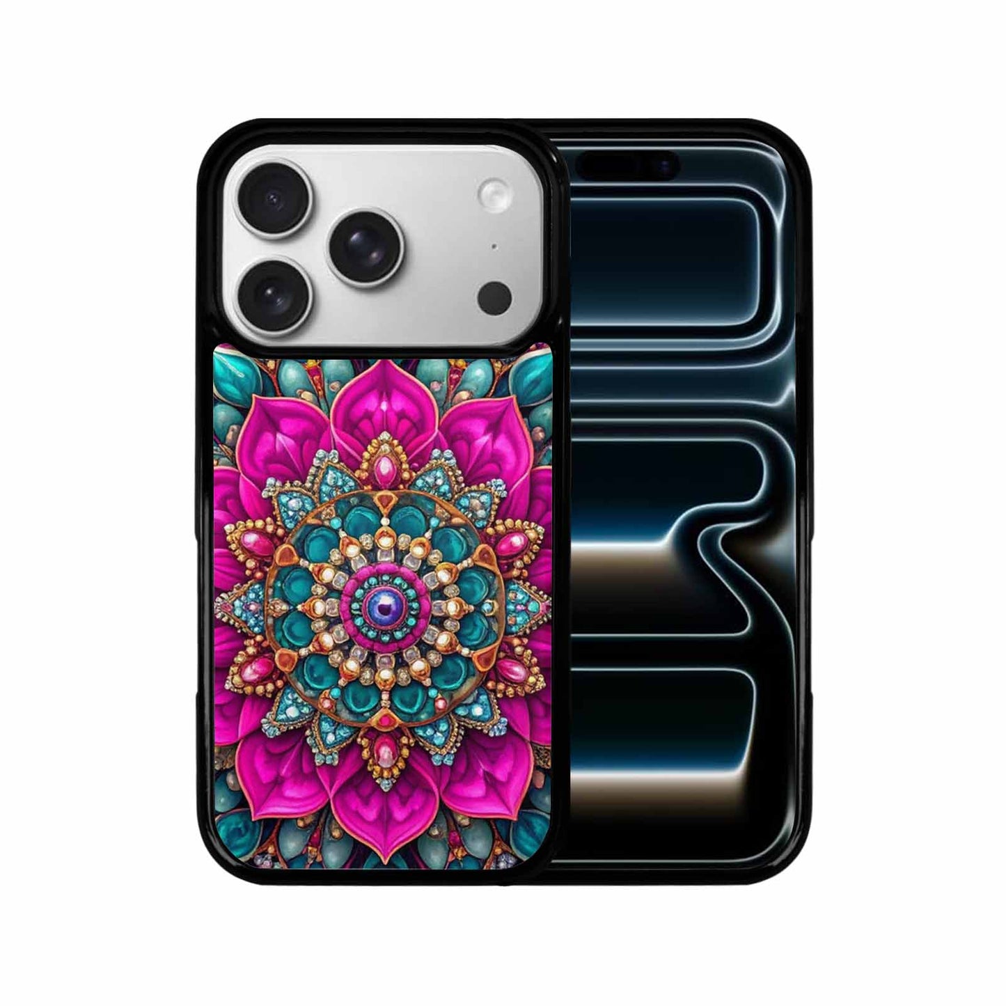 iPhone 17 Pro Case — Skull Dark Art Gothic Print Gothic, Custom Made Phone Cover