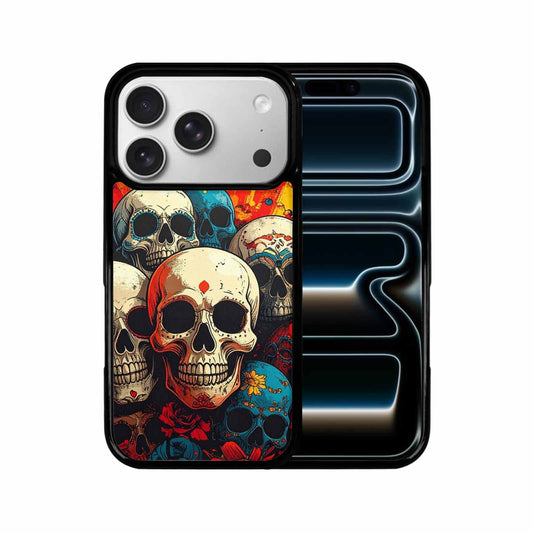 iPhone 17 Pro Case — Skull Dark Art Gothic Print Gothic, Custom Art Phone Cover