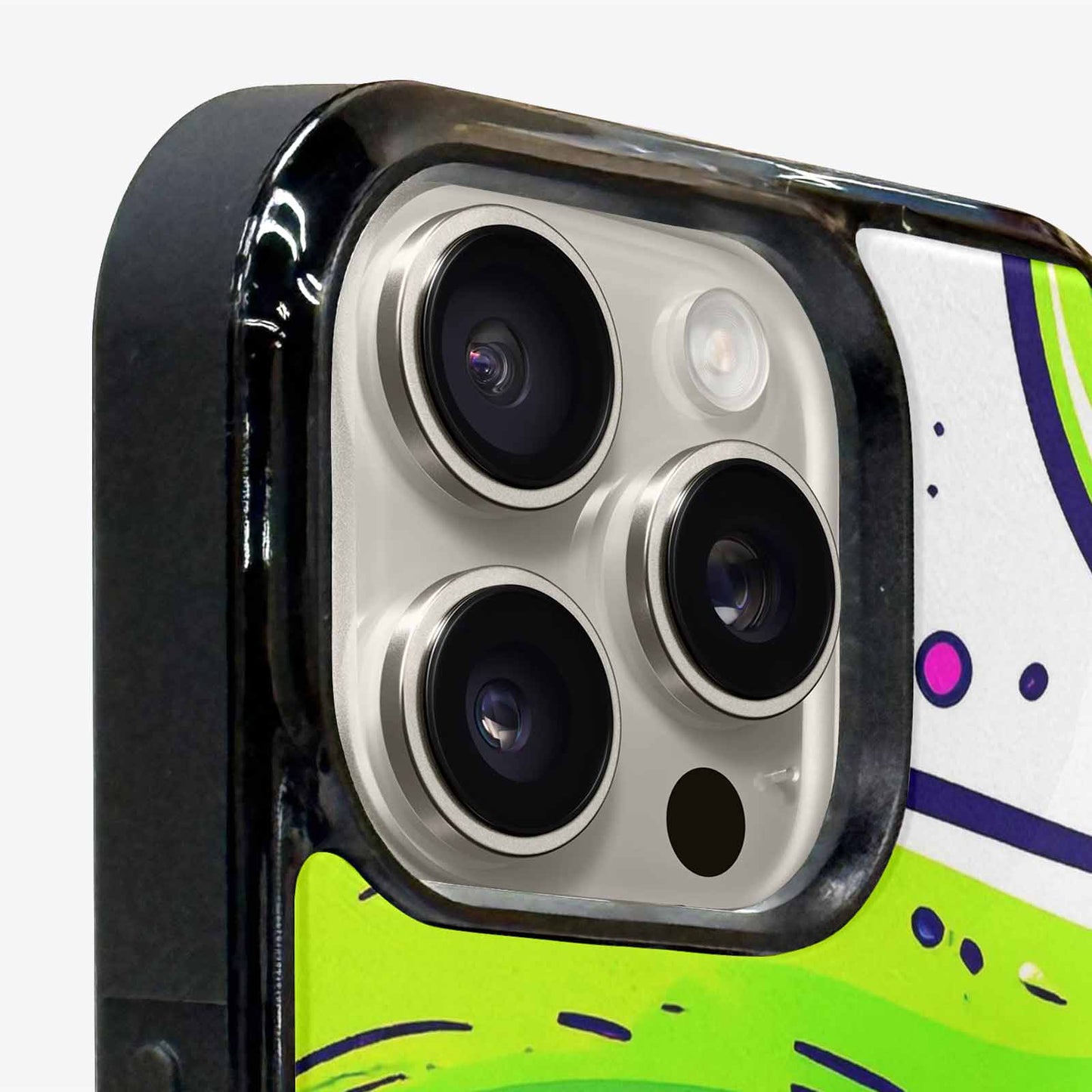 iPhone 15 Pro Max Case — Acid Wash Cartoon, Original Design Phone Case
