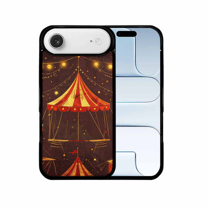 iPhone 17 Air Case — Vintage Circus Art Pattern Retro Vintage, Custom Printed Phone Case