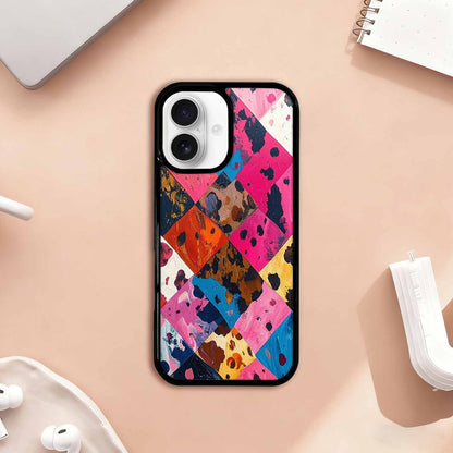 iPhone 17 Case — Small Cow Animal Print Animal Print, Unique Phone Case Design