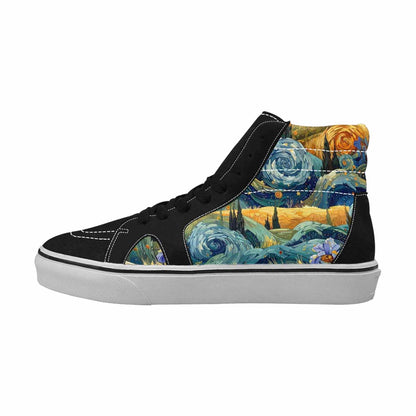 MEN'S Blend All Versions High Top Canvas Vibrant Chaos Shoes