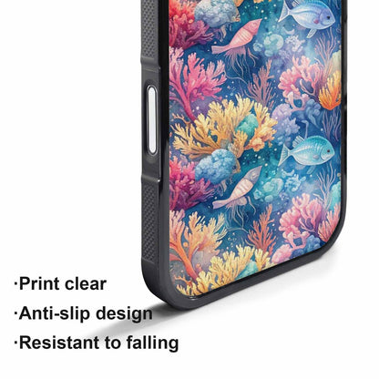 iPhone 17 Pro Case — Small Fish Scale And Coral Original, Custom Designed Case Cover