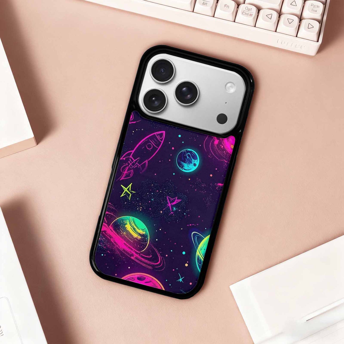 iPhone 17 Pro Case — Space Galaxy Astronaut Galaxy Space, Unique Phone Case Design