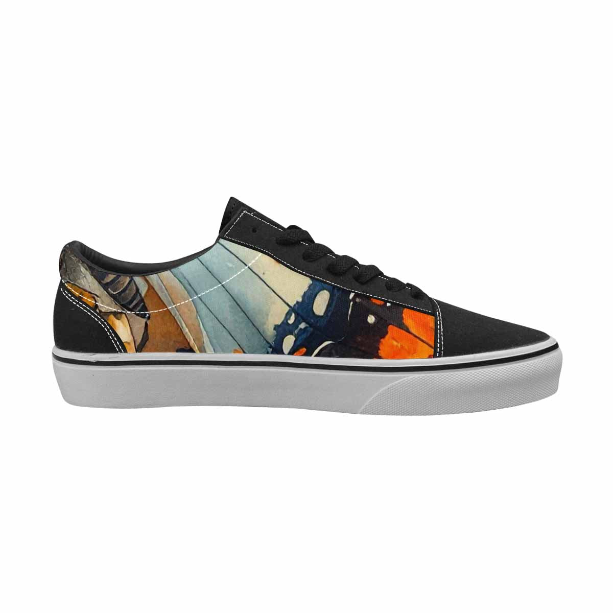 MEN'S Butterfly Wing Canvas Lace-Up Aesthetic Shoes