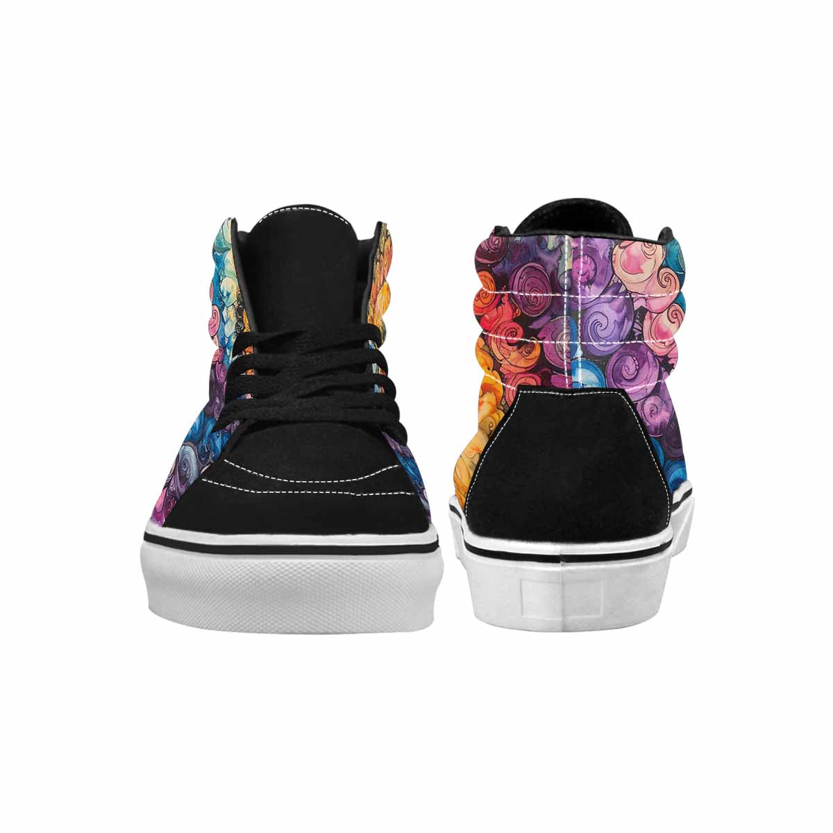 MEN'S Tie High Top Canvas Dreamlike Custom Shoes