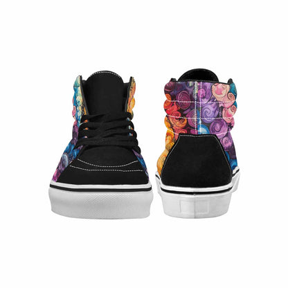MEN'S Tie High Top Canvas Dreamlike Custom Shoes