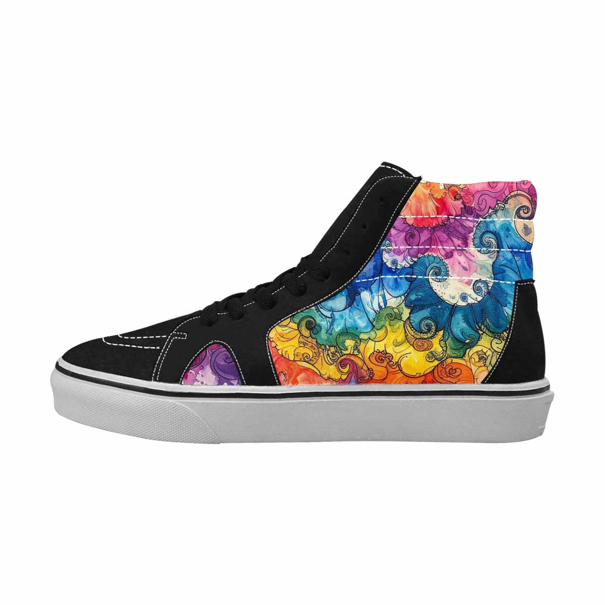 MEN'S Tie Dye Blue Ink Swirl 14 Ferion