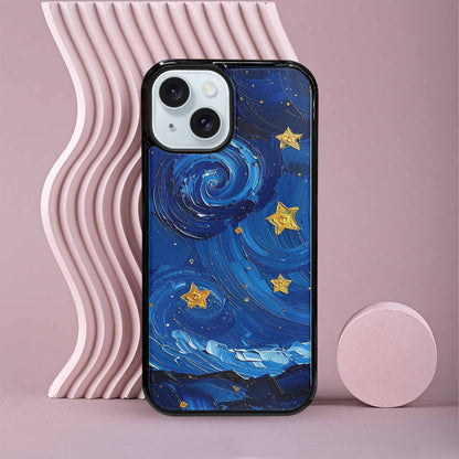 iPhone 15 Case — Starry Night Galaxy Custom, Custom Print Case Cover