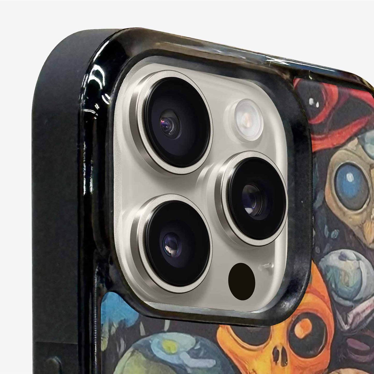 iPhone 16 Pro Max Case — Aliens Camo Aliens Pattern Hundreds Of, Custom Printed Phone Case