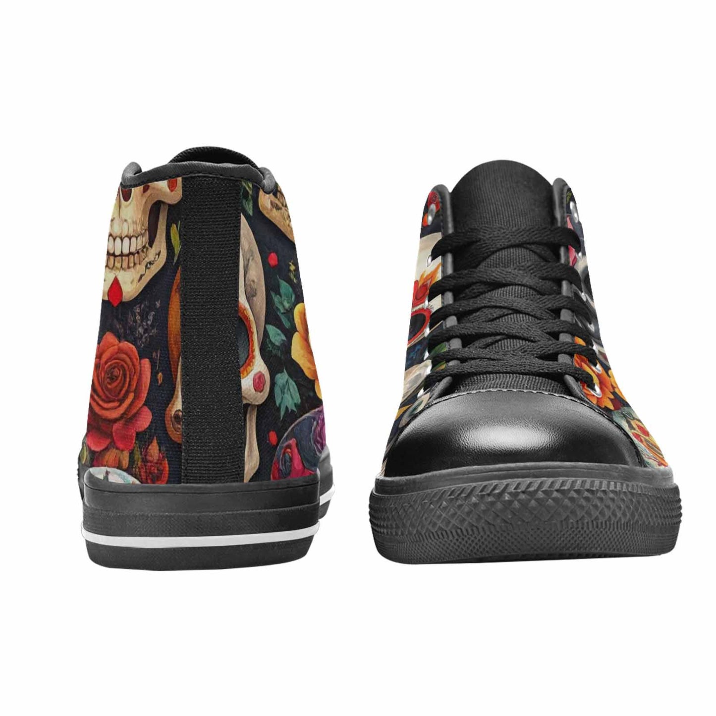 MEN'S Skull High Top Canvas Aesthetic Sneakers