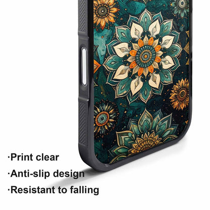 iPhone 17 Air Case — Small Mandala Pattern Randomly Varying Floral, Unique Phone Case Design