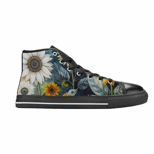 MEN'S Blend Melt Them High Top Canvas Vibrant Chaos Custom Sneakers