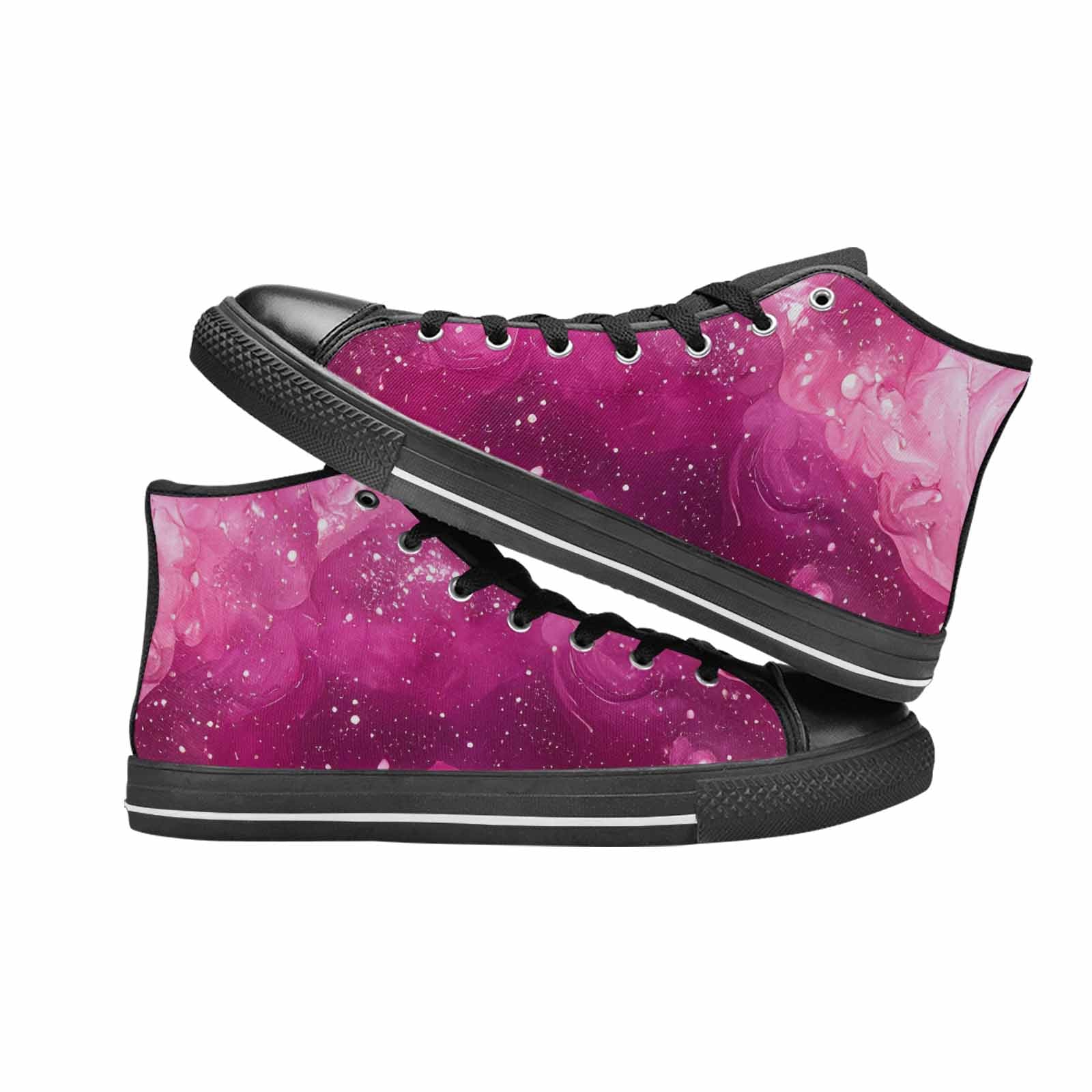 MEN'S Galaxy Art - High Top Canvas Dreamcore Custom Sneakers
