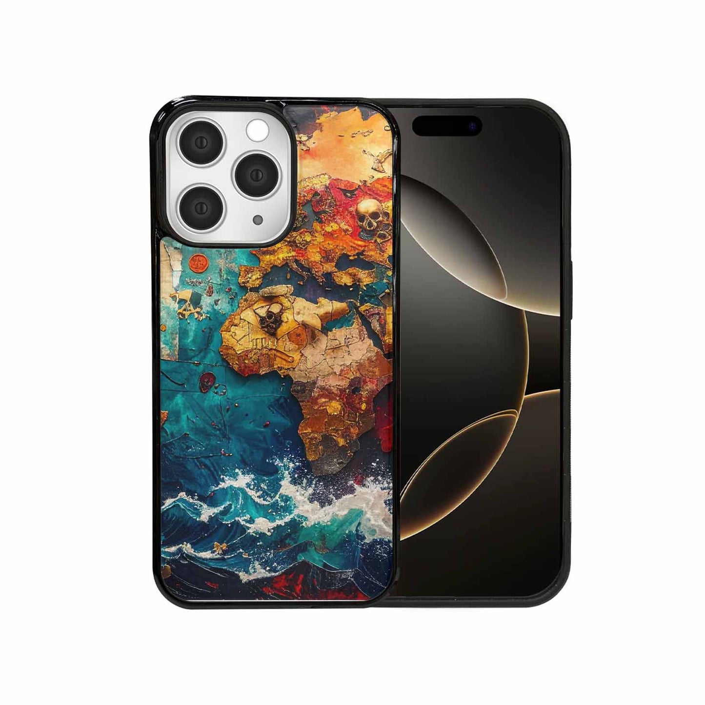 iPhone 15 Pro Max Case — Pirate Skull Flag Pirate Skull Flag, Unique Phone Case Design