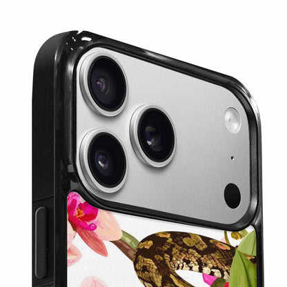 iPhone 17 Pro Max Case — Snakes Print Floral Seamless Floral, Personalized Phone Case