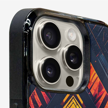 iPhone 15 Pro Max Case — Wild Tribal Ripple, Custom Phone Case