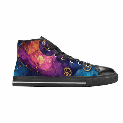 MEN'S Steampunk Galaxy High Top Canvas Grunge Shoes
